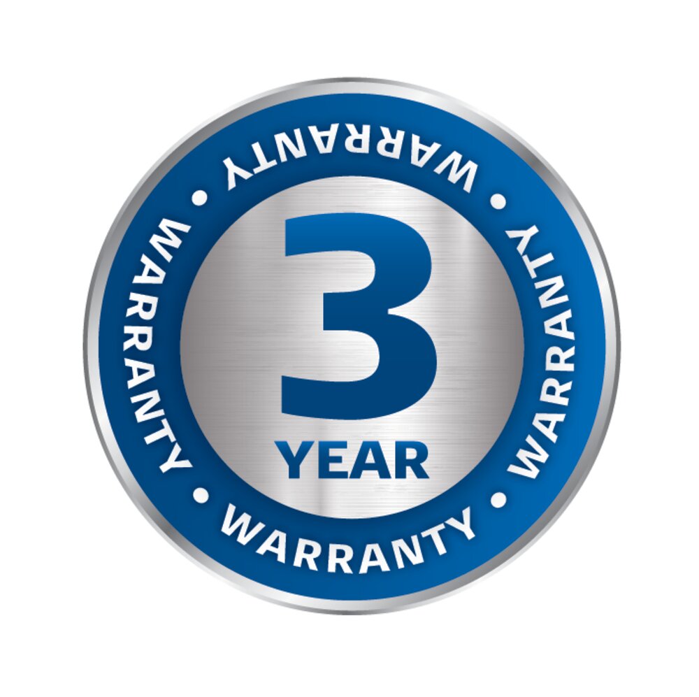 3-Year Warranty Badge