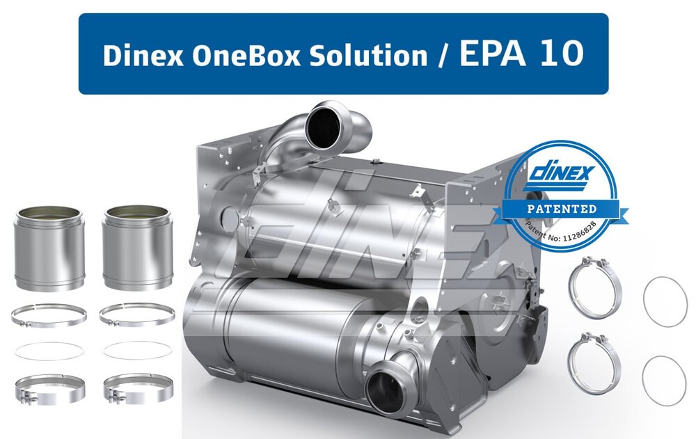 35030 Dinex One Box Detroit Diesel Aftermarket DD13 DD15 Including DPFs